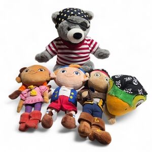 Gund Pirate Crew Plush Toy Set